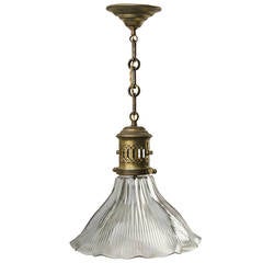 Holophane
Brass Pendant Light circa 1920
Holophane
Brass Pendant Light circa 1920