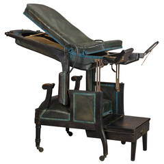 Antique Medical Mechanical Armchair, circa 1870