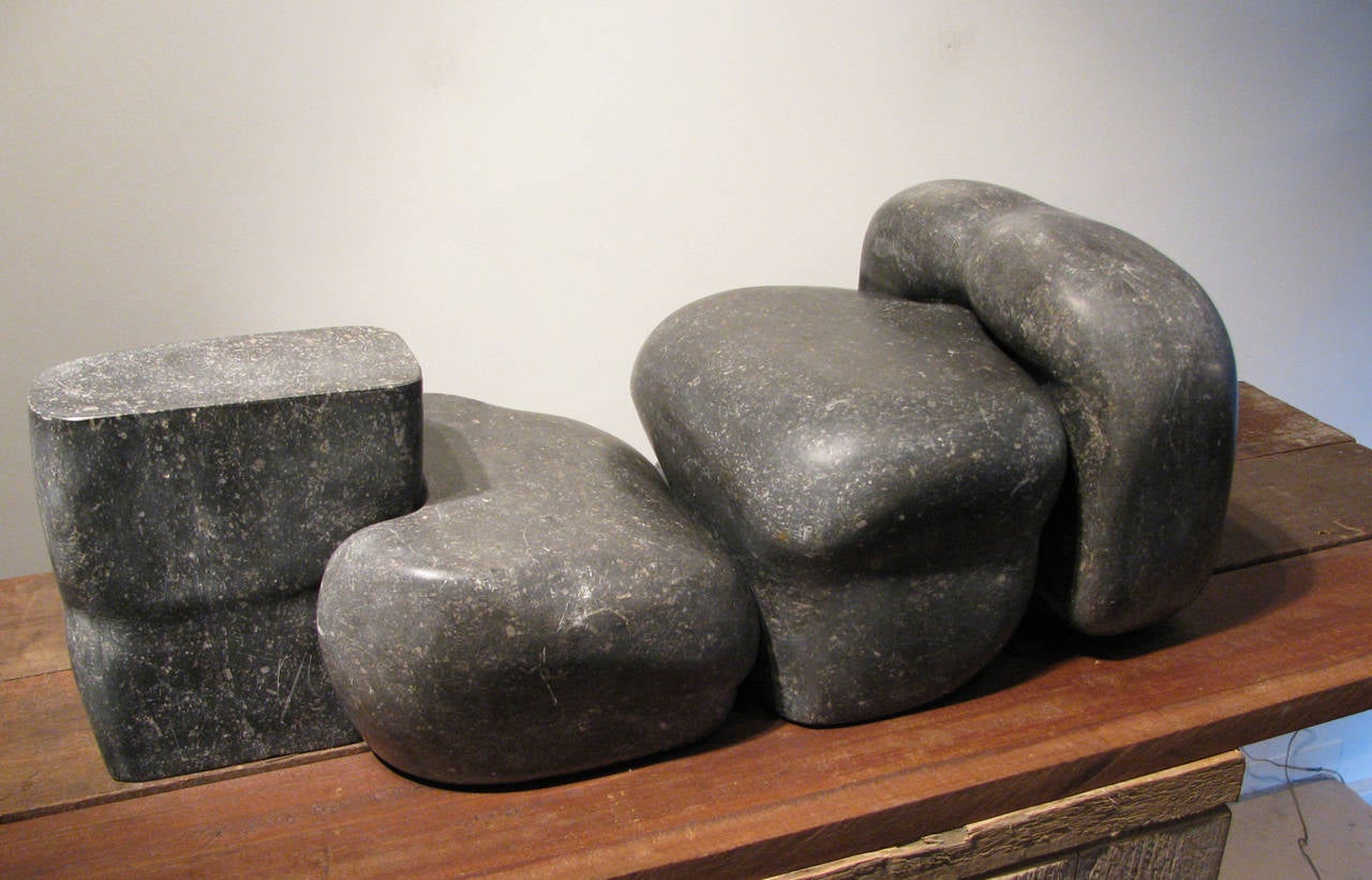 Abstraction of a Reclining Nude in Four Parts by Leo De Vries 1