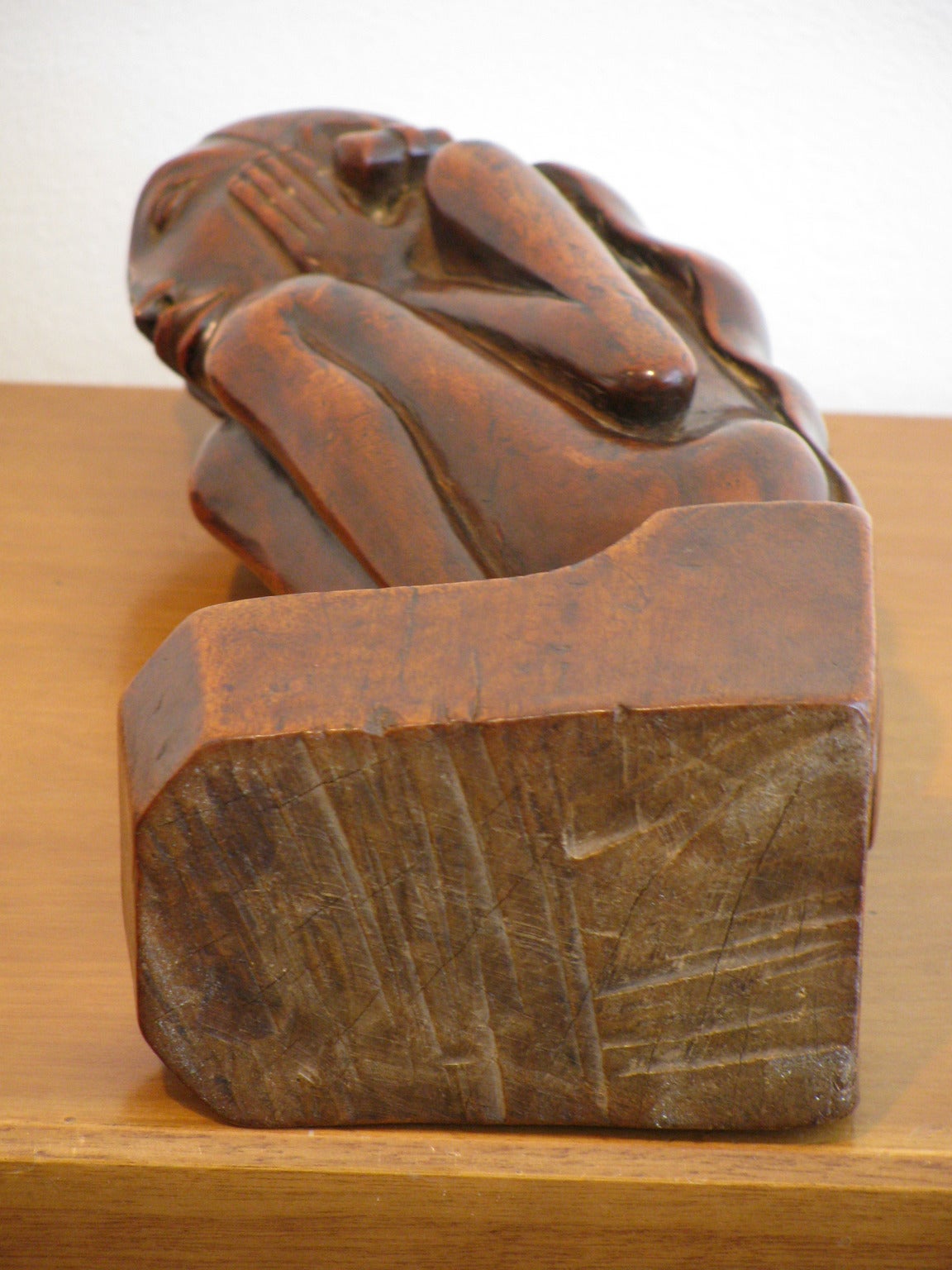 Balinese Wooden Art Deco Sculpture, circa 1935 In Good Condition For Sale In Amsterdam, NL