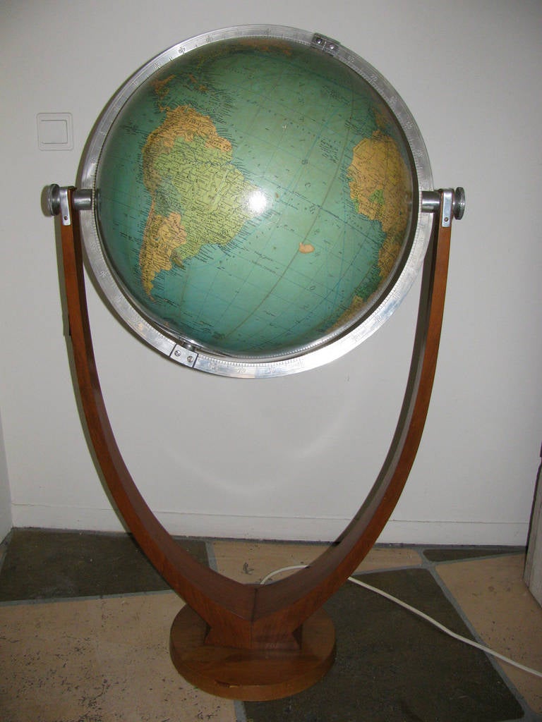An original globe published by 