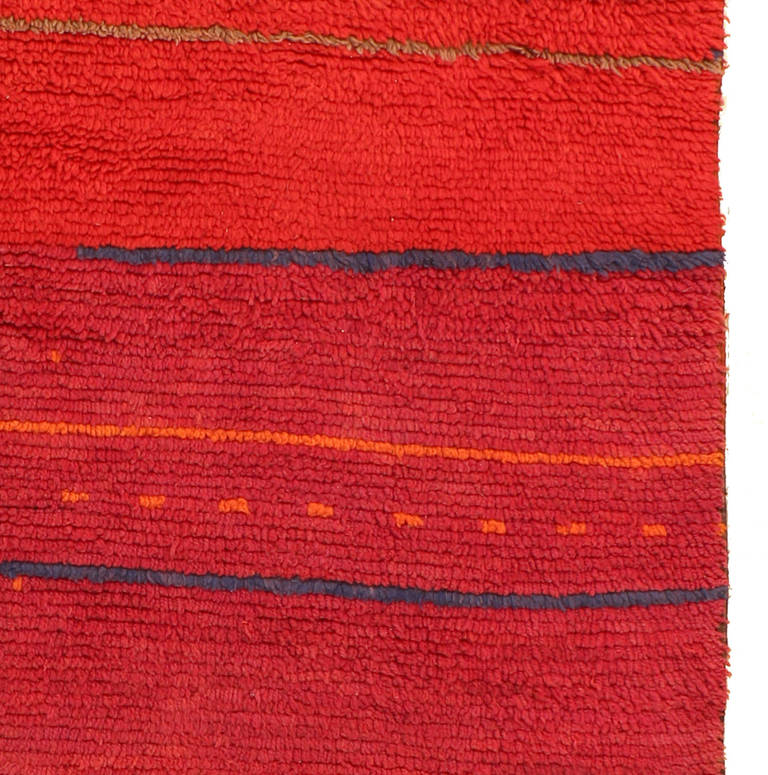 20th Century Smooth Double-Sided Rug For Sale