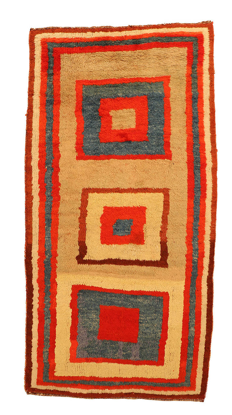 Persian Extremely Rare Double-Sided Gabbeh Rug
