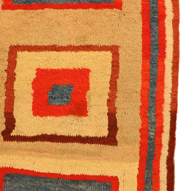 Extremely Rare Double-Sided Gabbeh Rug 1
