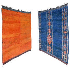 Wonderful old double sided Rug