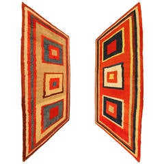 Extremely Rare Double-Sided Gabbeh Rug
