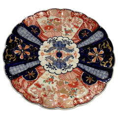 19th Century Japanese Imari Fluted Dish