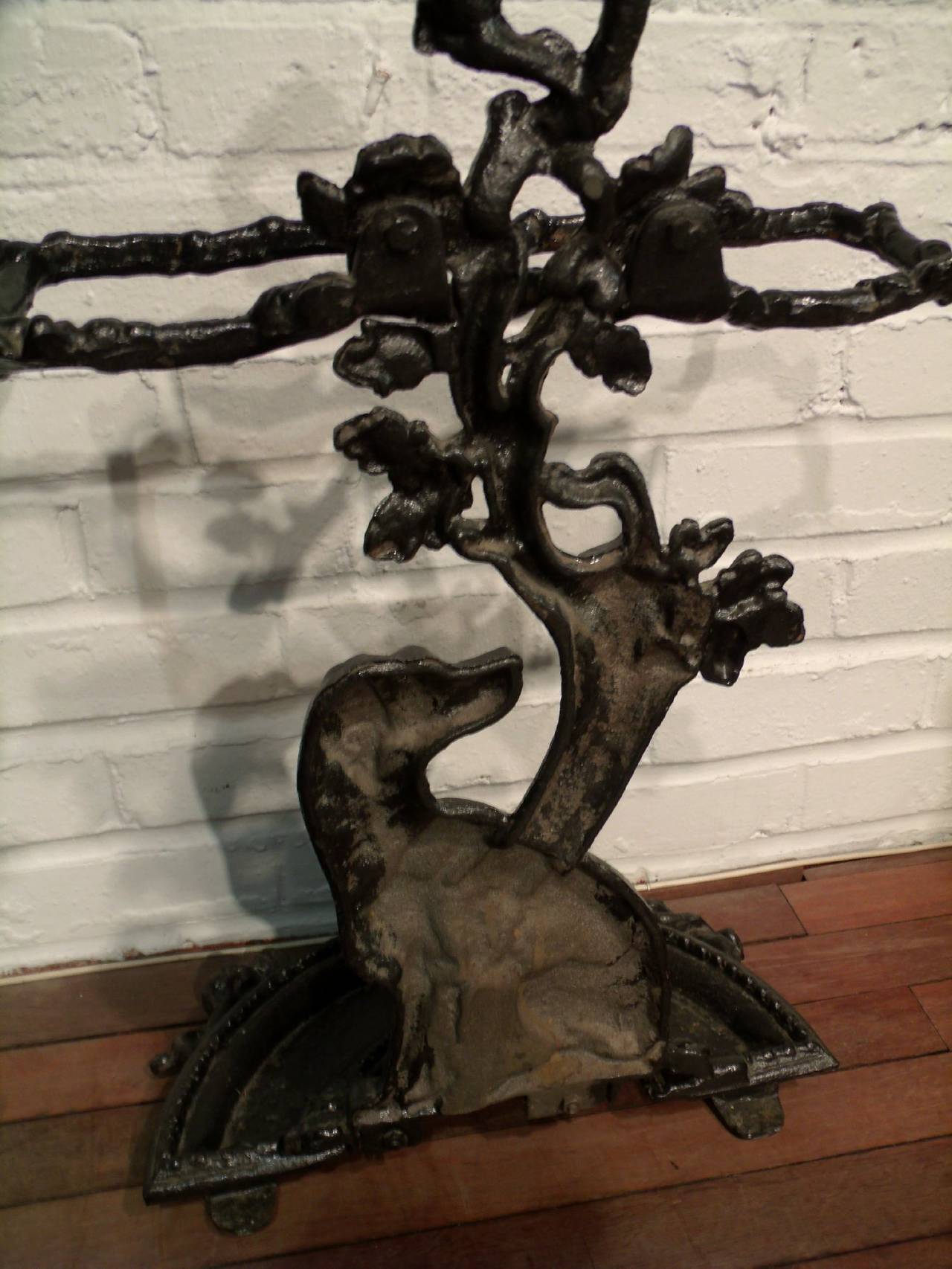 Iron Victorian Coalbrookdale Stick Stand