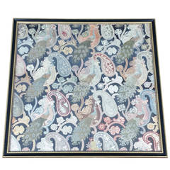 19th Century Arts & Crafts Framed Embroidery Work 11