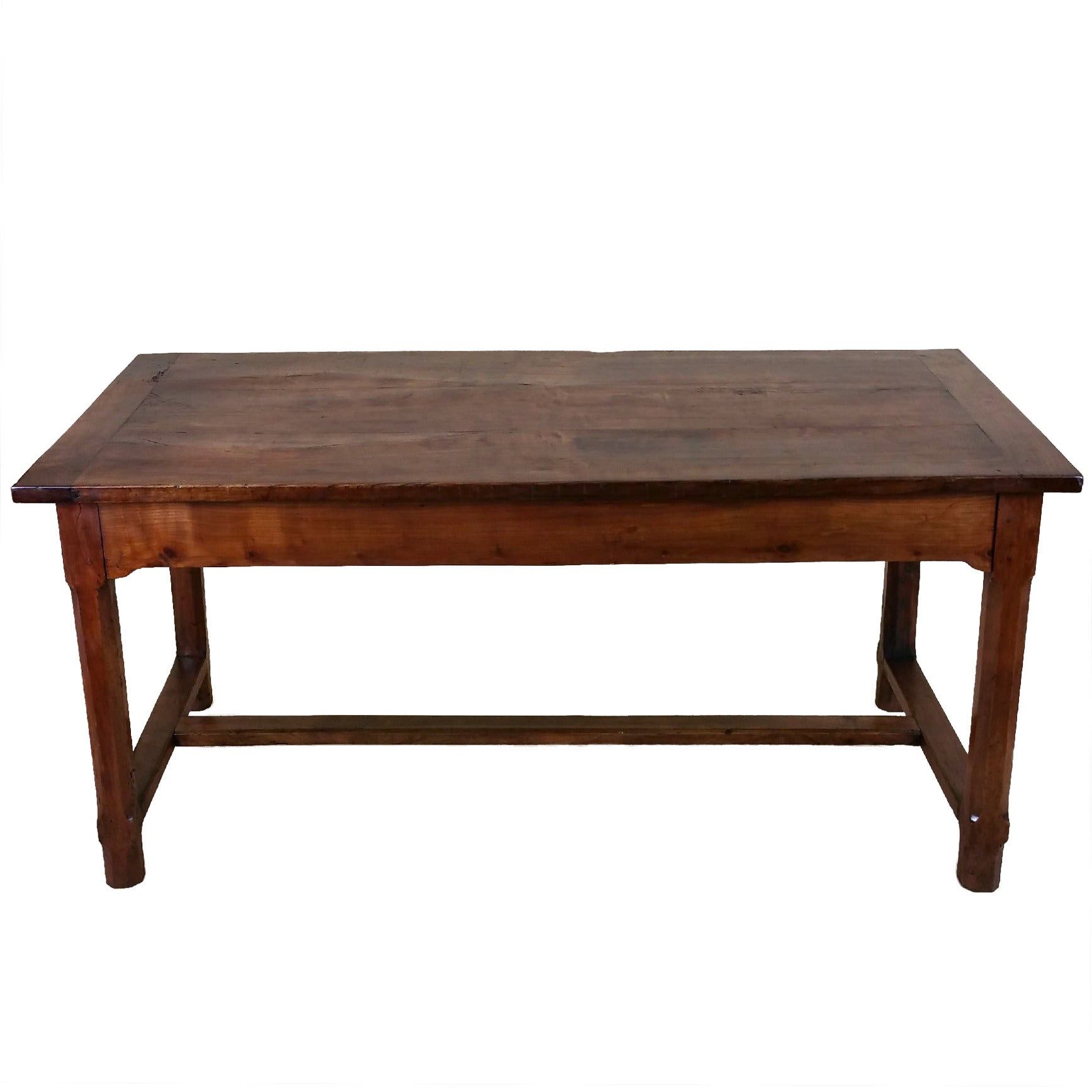 Early 19th Century French Cherrywood Farm House Table