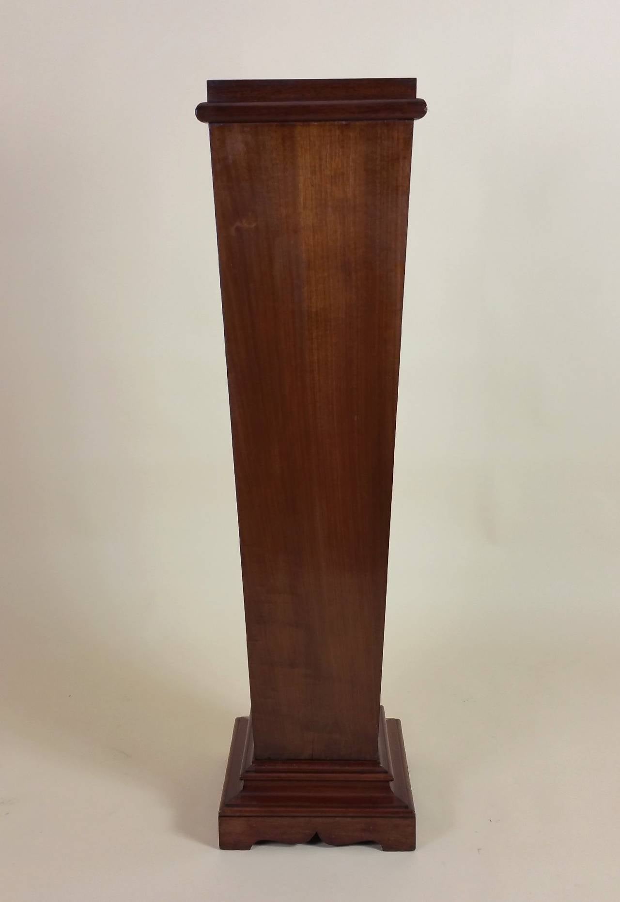 Edwardian Sheraton Revival Mahogany Pedestal 5