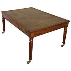 Fine Quality Victorian Mahogany Writing Table