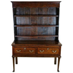 Superb Mid-18th Century Oak Cottage Dresser