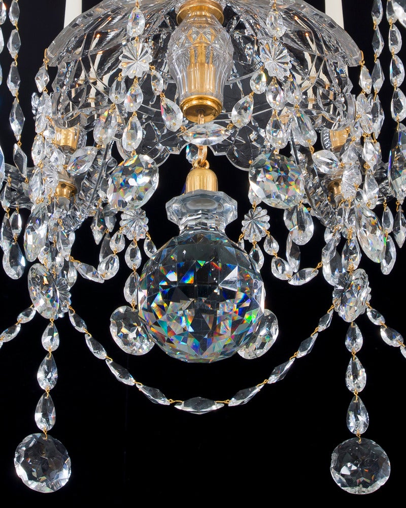 Late 18th Century English George III Period Chandelier by William Parker