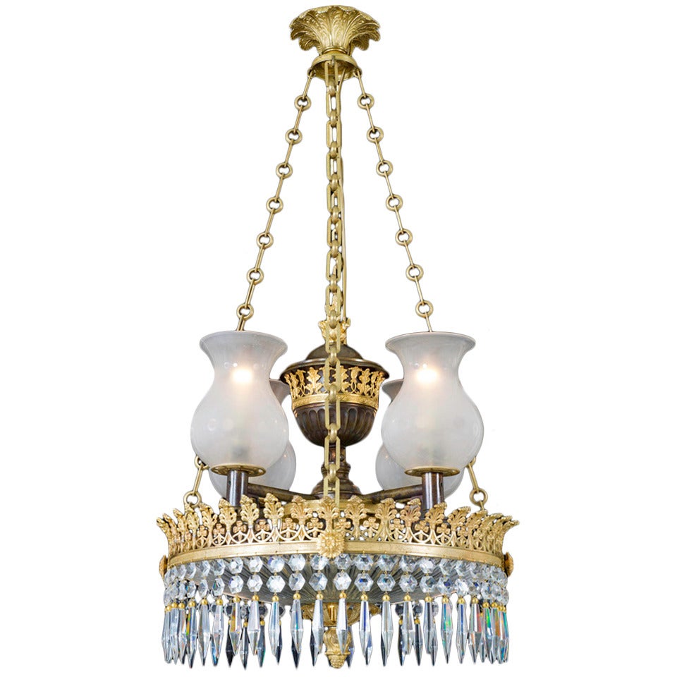 Important Regency Period Dish Light For Sale