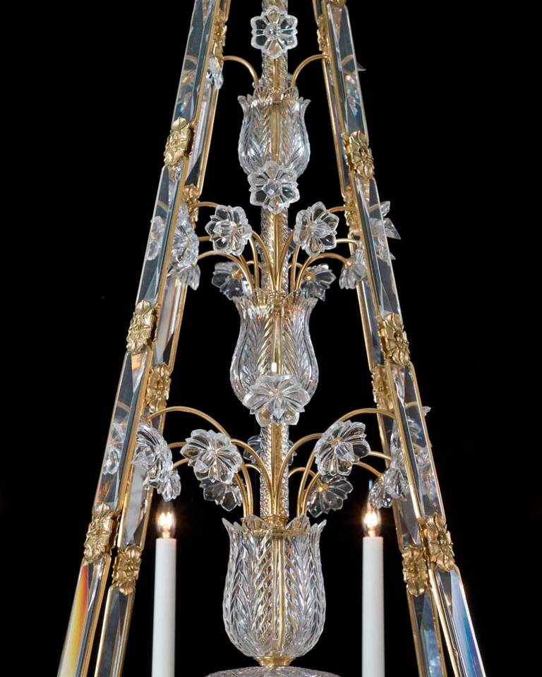 British Highly Important Extremely Rare, English William IV Antique Chandelier For Sale
