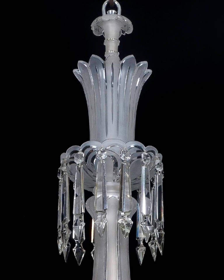 cut glass chandelier