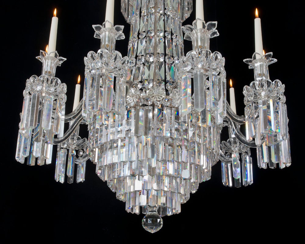 Great Britain (UK) William IV Chandelier Attributed to F&C Osler