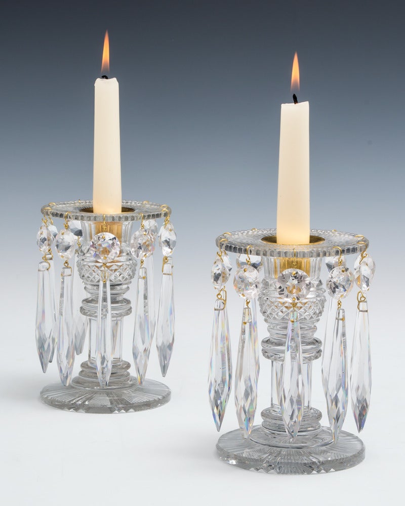 Pair of Regency Lustres