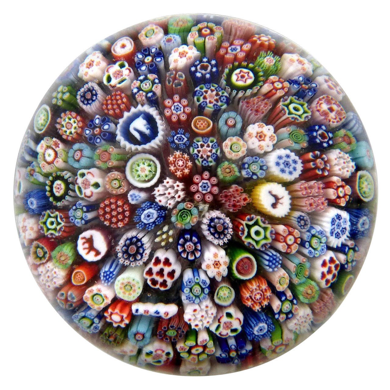 Baccarat Closepack Paperweight, circa 1849 For Sale at 1stdibs