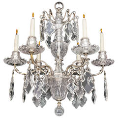 A Small Early 20Th Century Chandelier By F&C Osler