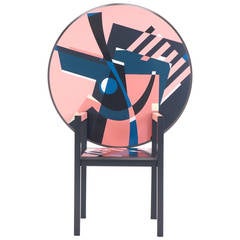 Alessandro Mendini Zabro Table Chair for Zanotta, Italy