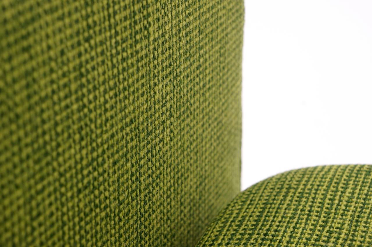 Chartreuse Green Danish Modern Sofa and Chair 2