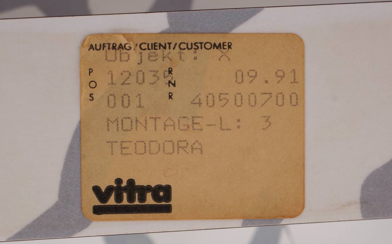 Chaise Teodora d'Ettore Sottsass:: 1984:: éditions Vitra en vente 2