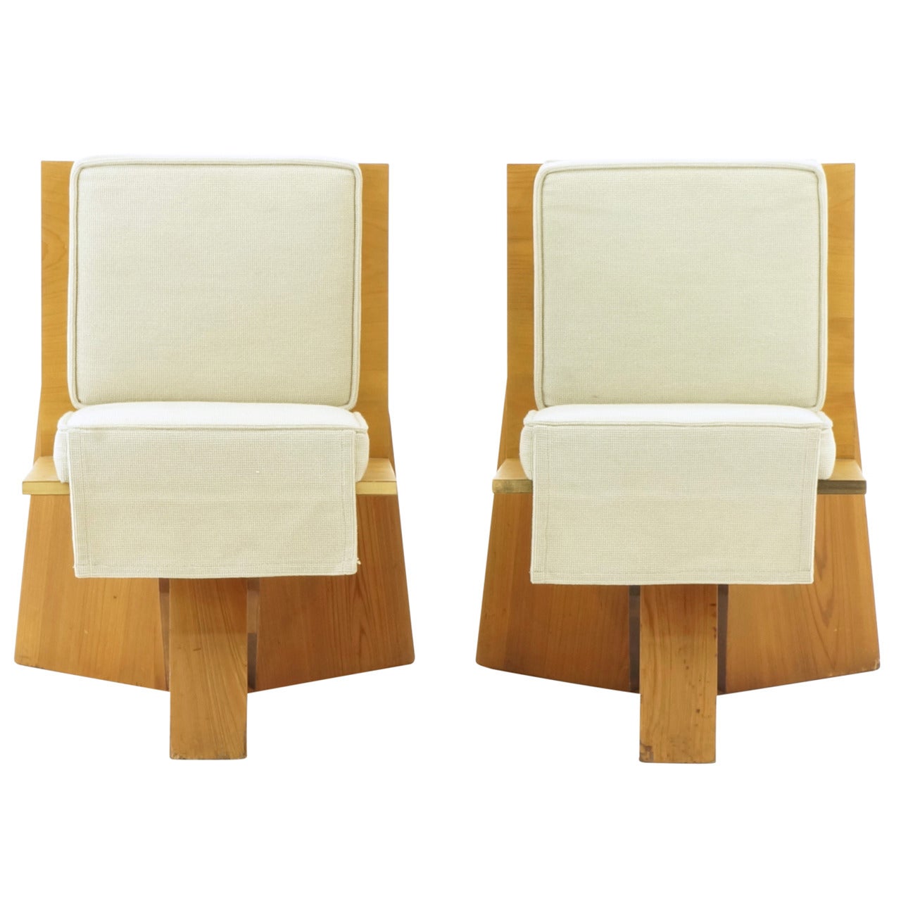 Pair of Frank Lloyd Wright Chairs from the Sondern House, Kansas City
