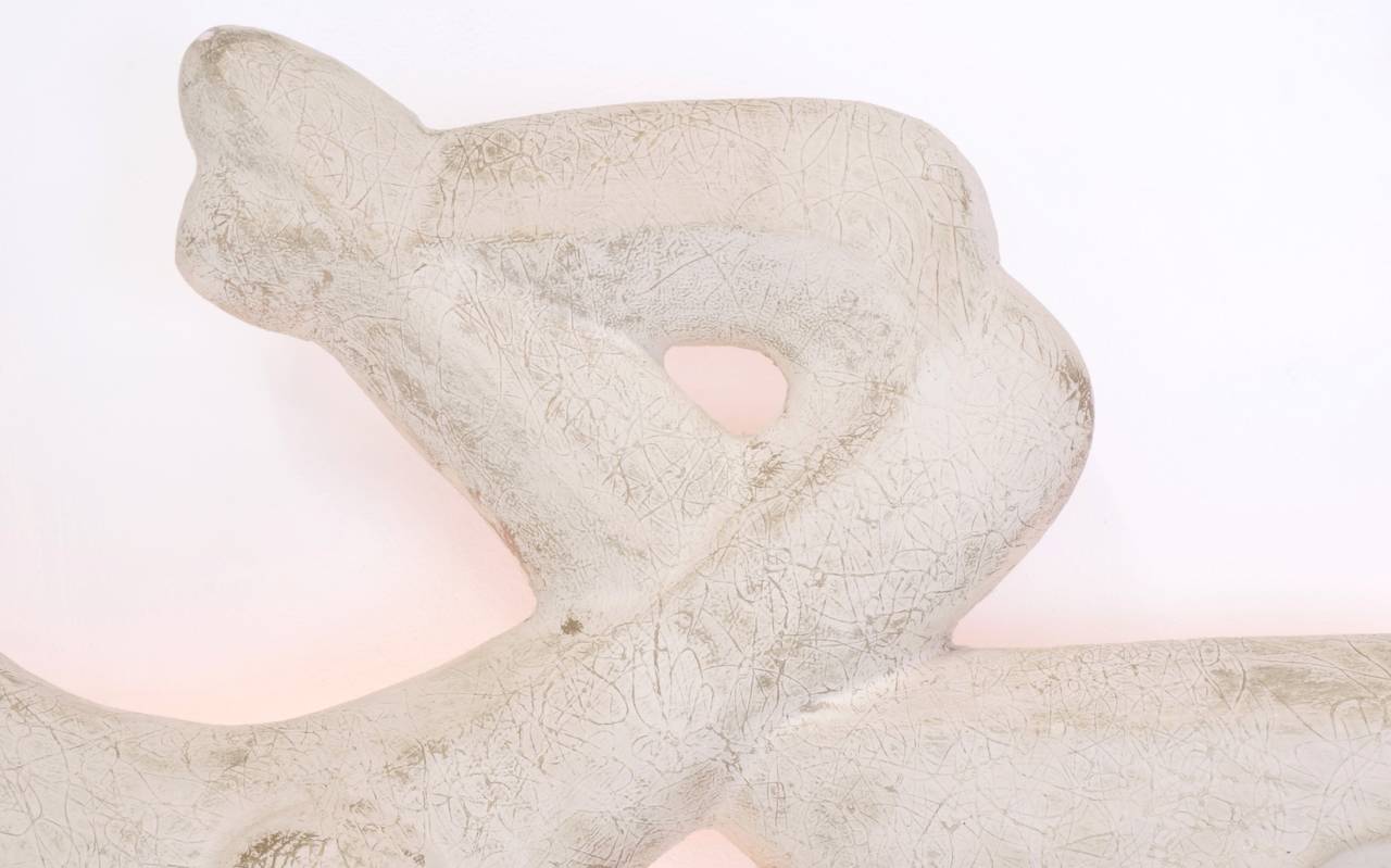 Frederic Weinberg Two Figures Wall Sculpture Light Fixture 1