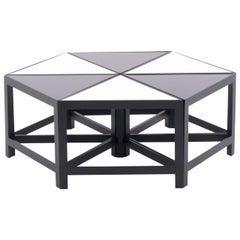 Vintage Set of Six Modular Tables