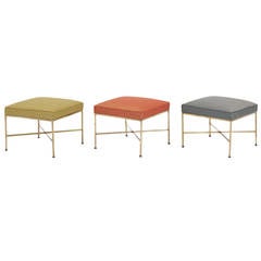  Set of Three Paul McCobb Stools or Benches for Calvin