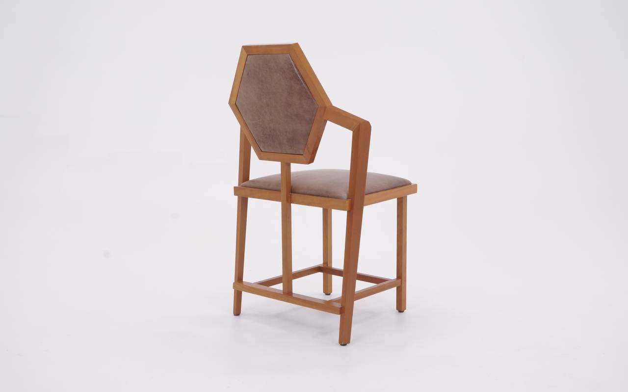 Mid-Century Modern Frank Lloyd Wright Chair for Cassina