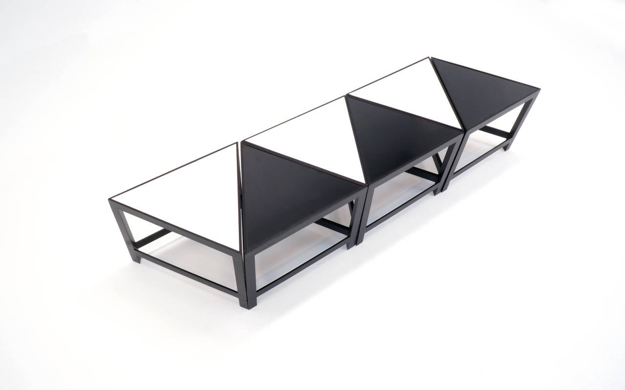 Mid-20th Century Set of Six Modular Tables For Sale