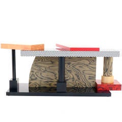 Konsolentisch aus Tartar von Ettore Sottsass für Memphis