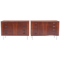Pair of Arne Vodders Rosewood Chests or Night Stands