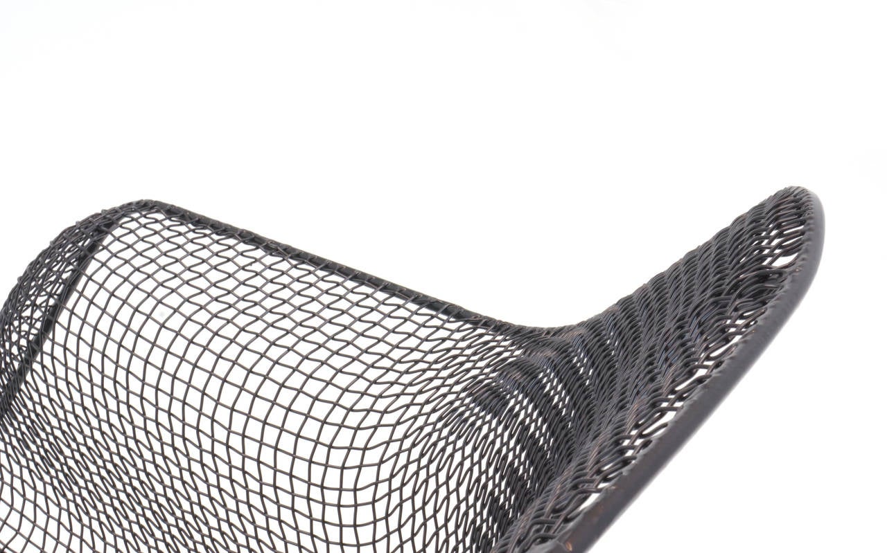 Steel Russell Woodard Woven Wire Sculptura Sofa