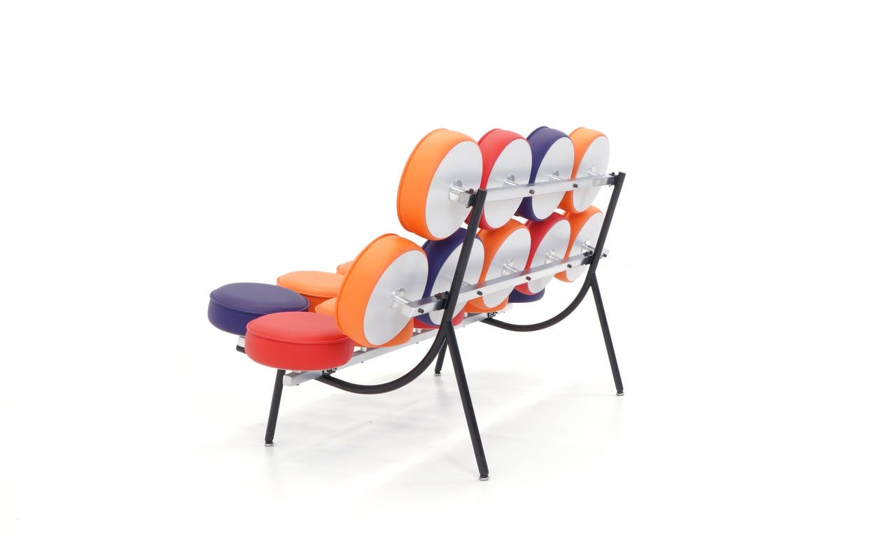 Mid-Century Modern George Nelson, Herman Miller Marshmallow Sofa édition limitée