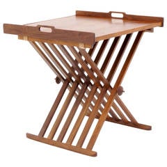 Drexel Folding Tray Table or Serving Table