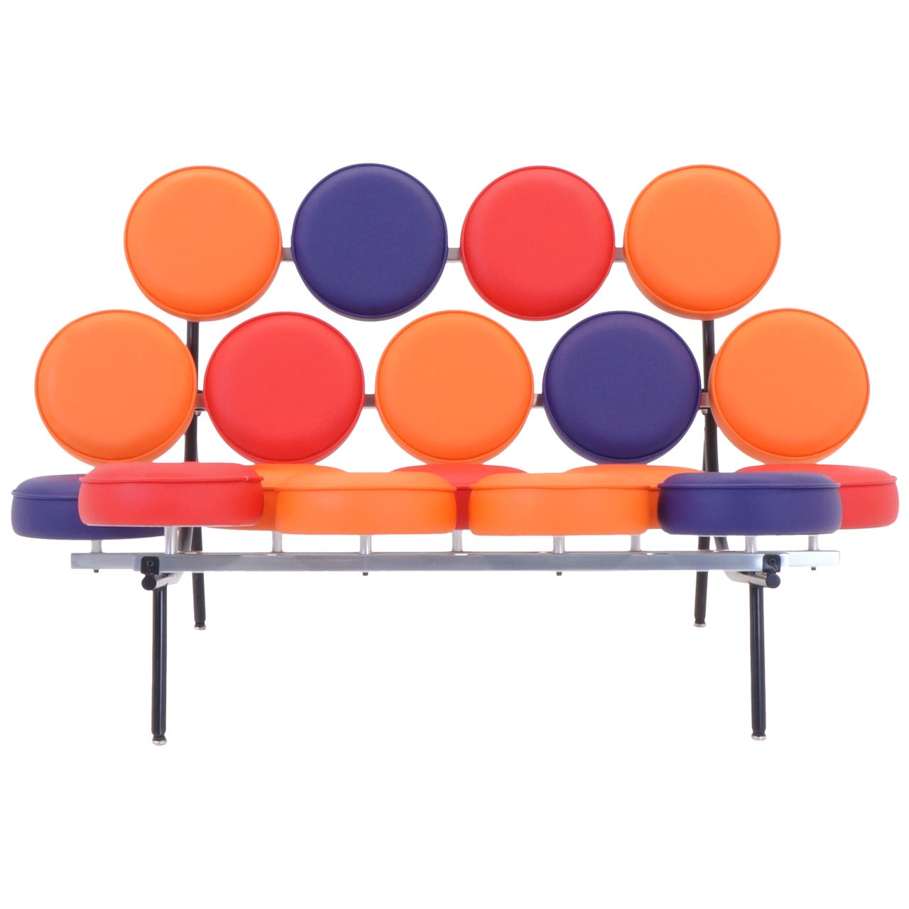 George Nelson, Herman Miller Marshmallow Sofa édition limitée