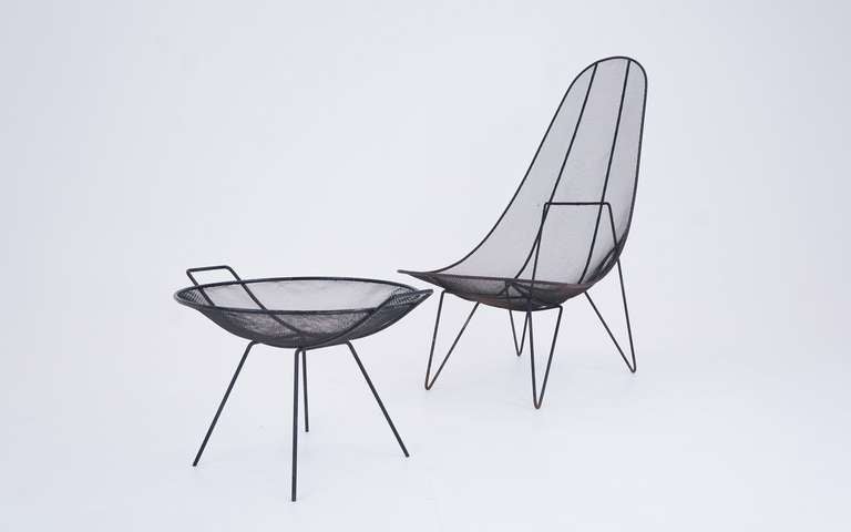 All original Sol Bloom Scoop Chair and Catch All.  Chair dimensions are below.  Catch All measures 27