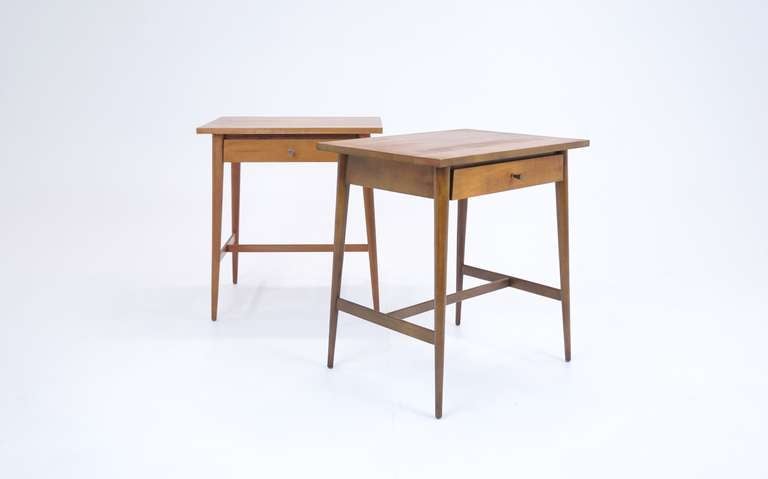 Mid-20th Century Pair of Paul McCobb for Calvin Night Stands