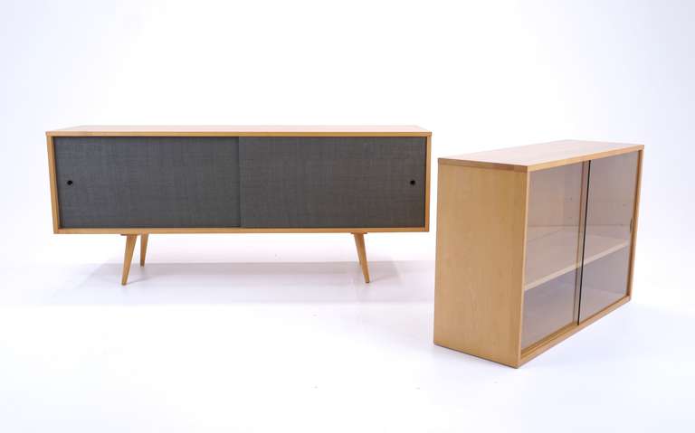 American Paul McCobb Credenza and China Top