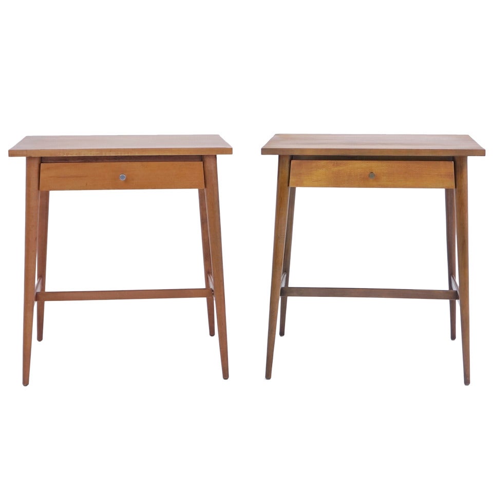 Pair of Paul McCobb for Calvin Night Stands