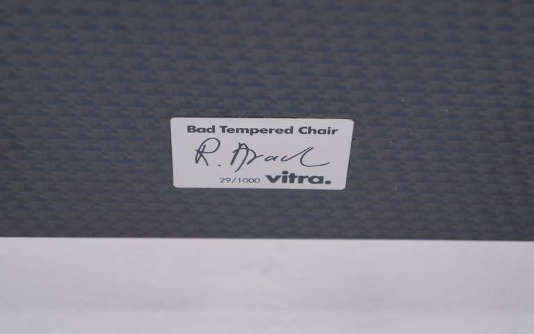 Chaise Bad Tempered de Ron Arad pour Vitra, édition limitée 5