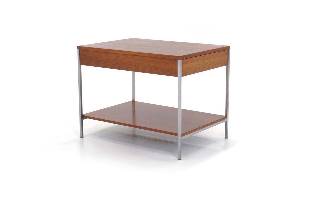 Nelson for Herman Miller Side Table with Drawer at 1stDibs