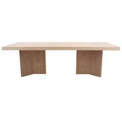 Table de salle à manger à plateau en liège Paul Frankl pour Johnson Furniture Company