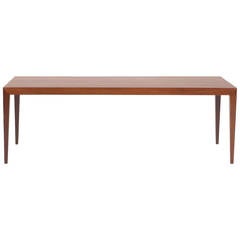 Larger Scale Brazilian Rosewood Coffee Table by Fritz Hansen