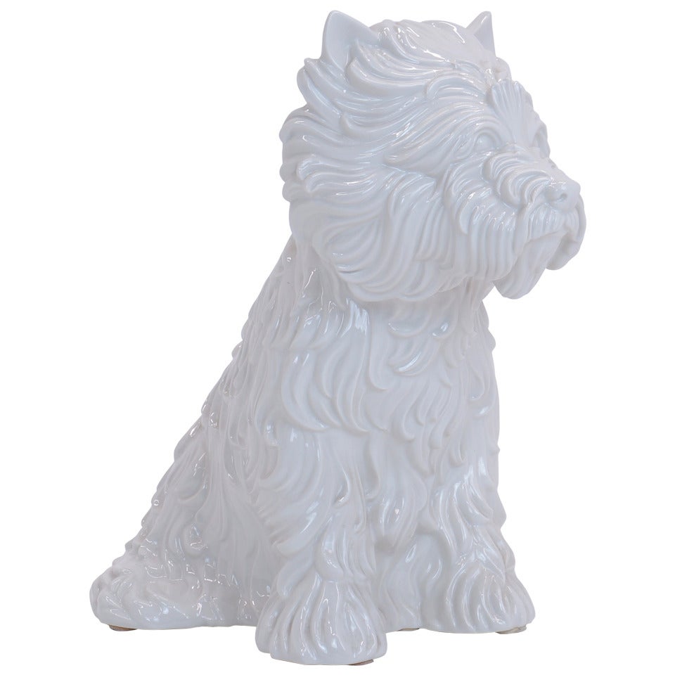 Jeff Koons Puppy Vase