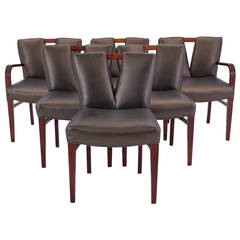 Paul Frankl Dining Chairs, Set of Six